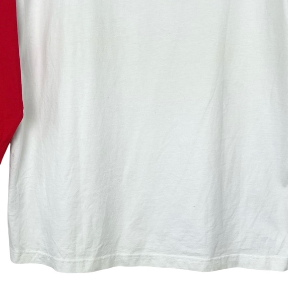 Disney Disneyland Hong Kong Grand Opening Baseball Tee Tshirt Sz XL Red Graohic - Picture 8 of 11